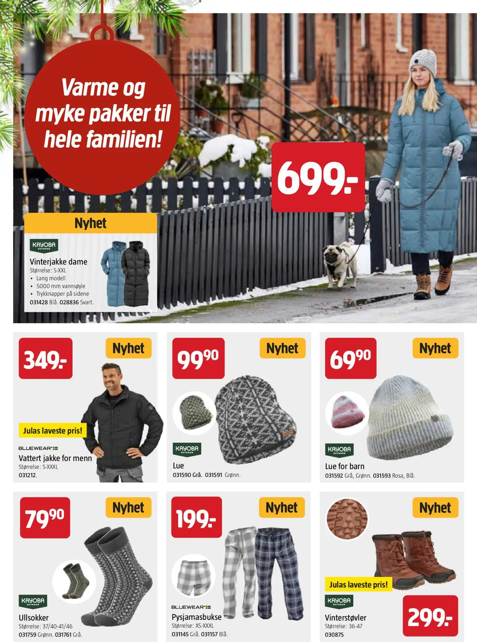 {H1} | Side: 2 | Produkter: Jakke, Lue, Vinterjakke