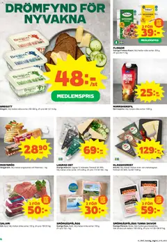 Coop Daglivs - erbjudanden - Förhandsvisning av reklamblad från butik Coop Daglivs aktuell från 03.11.2025 | Sida: 4 | Produkter: Rostbröd, Smörgåspålägg, Skinka, Flingor