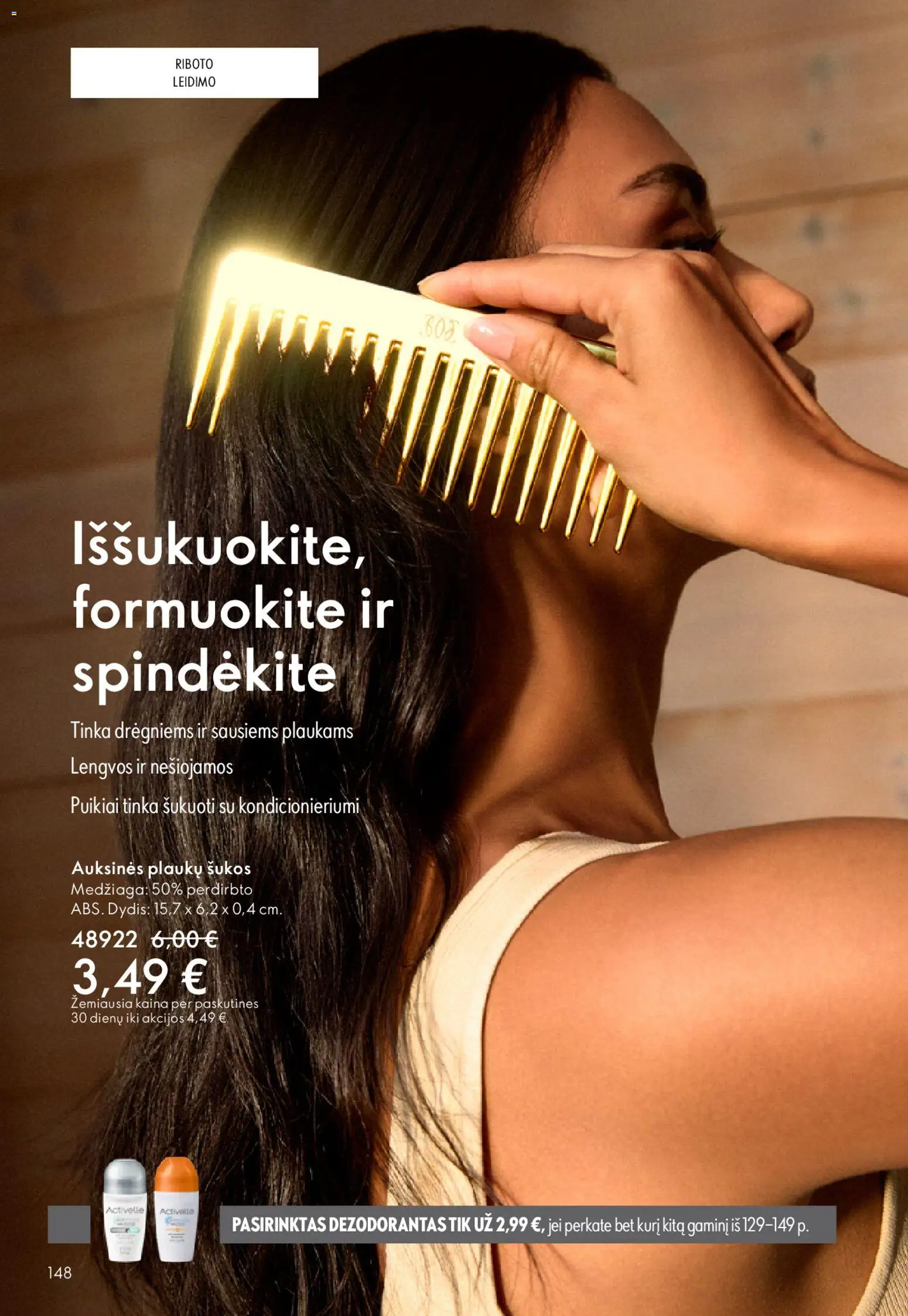 Oriflame akcijos nuo 11.03.2026 | Puslapis: 148 | Prekių: Dezodorantas