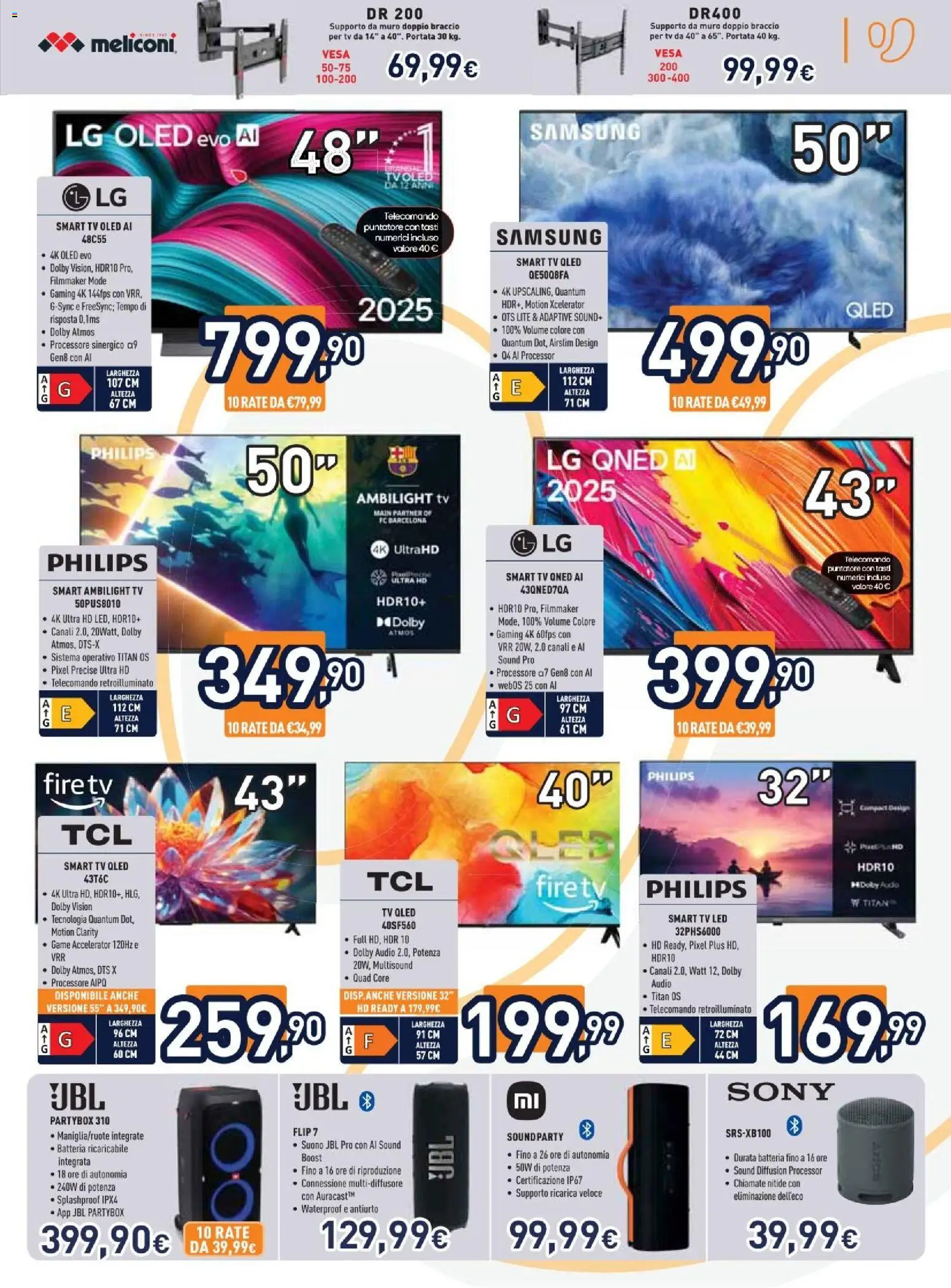 Volantino Unieuro del 27.02.2026 | Pagina: 19 | Prodotti: smart TV, TV, Batteria, Samsung