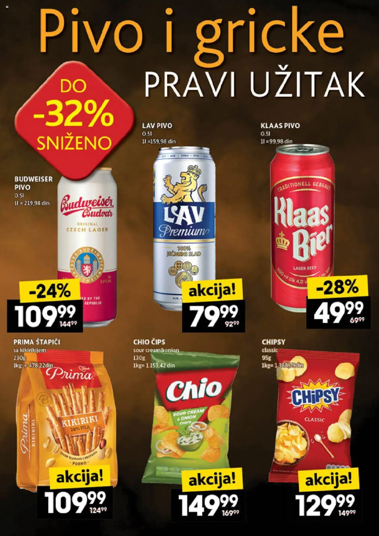 Roda katalog - važi od 21.08.2025 | Strana: 41 | Proizvode: Čips, Budweiser, Kikiriki, Pivo