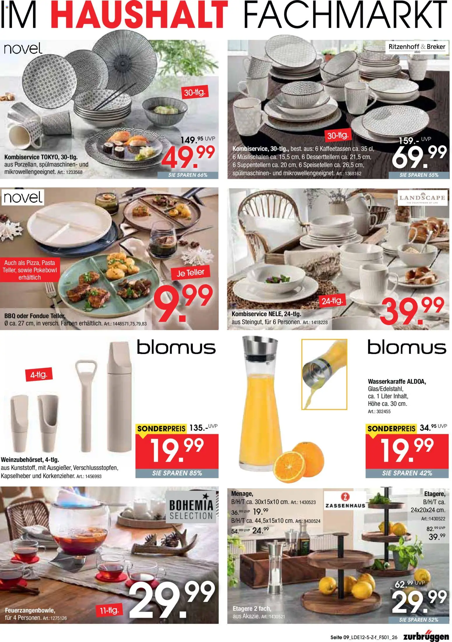 Zurbrüggen Marken-Sonderverkauf – gültig ab 06.12.2025 | Seite: 9 | Produkte: Pasta, Fondue