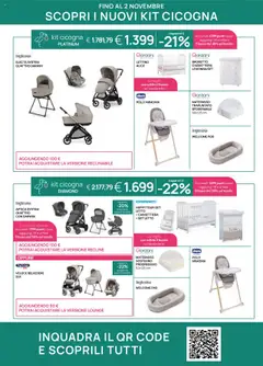 Anteprima del volantino Volantino Prenatal	 valido a partire dal 09.10.2025 | Pagina: 27 | Prodotti: Lettino, Bagnetto, Materasso, Cassettiera