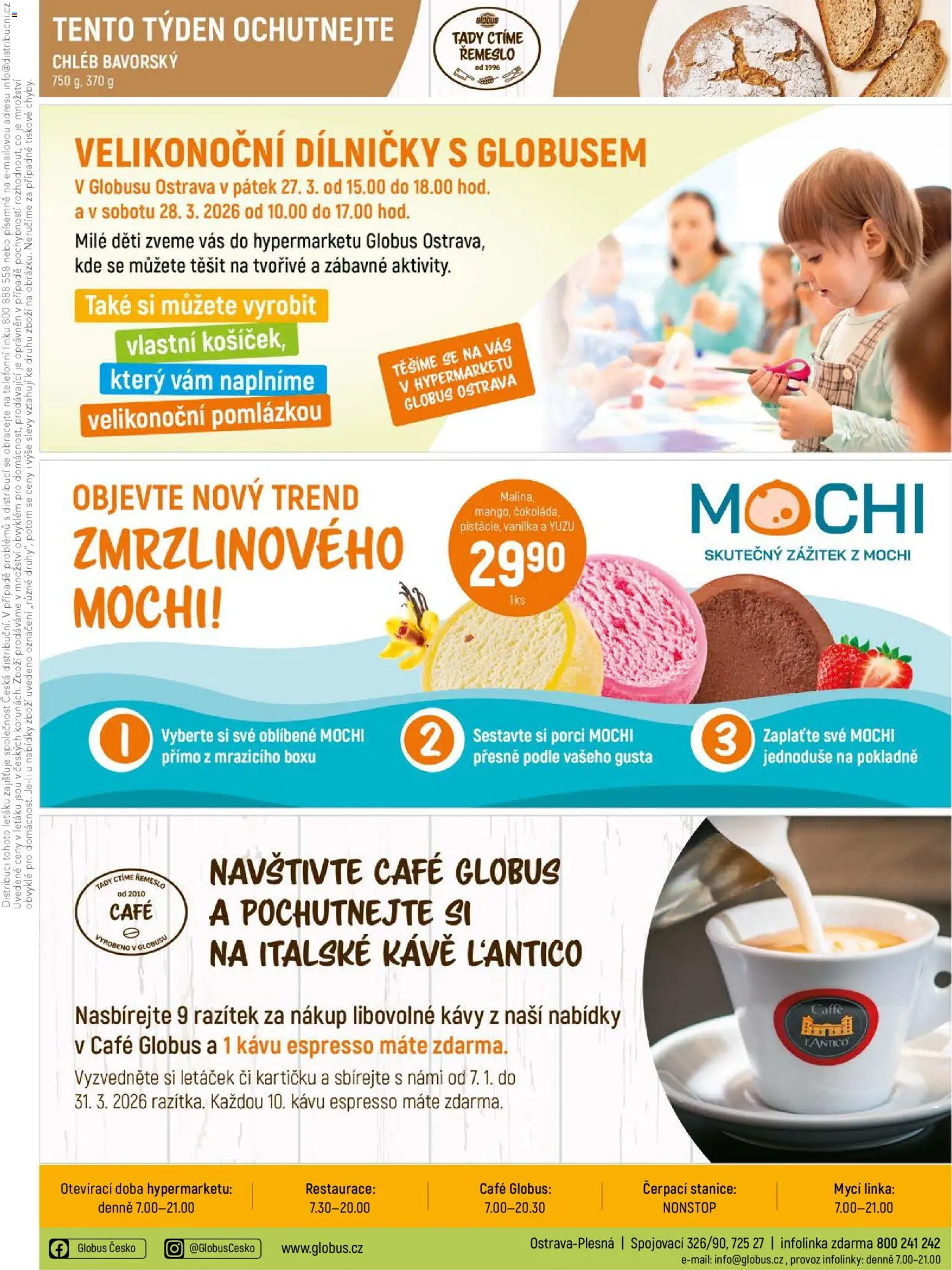 Globus leták - Ostrava od 18.03.2026 | Strana: 36 | Produkty: Globus, Chléb