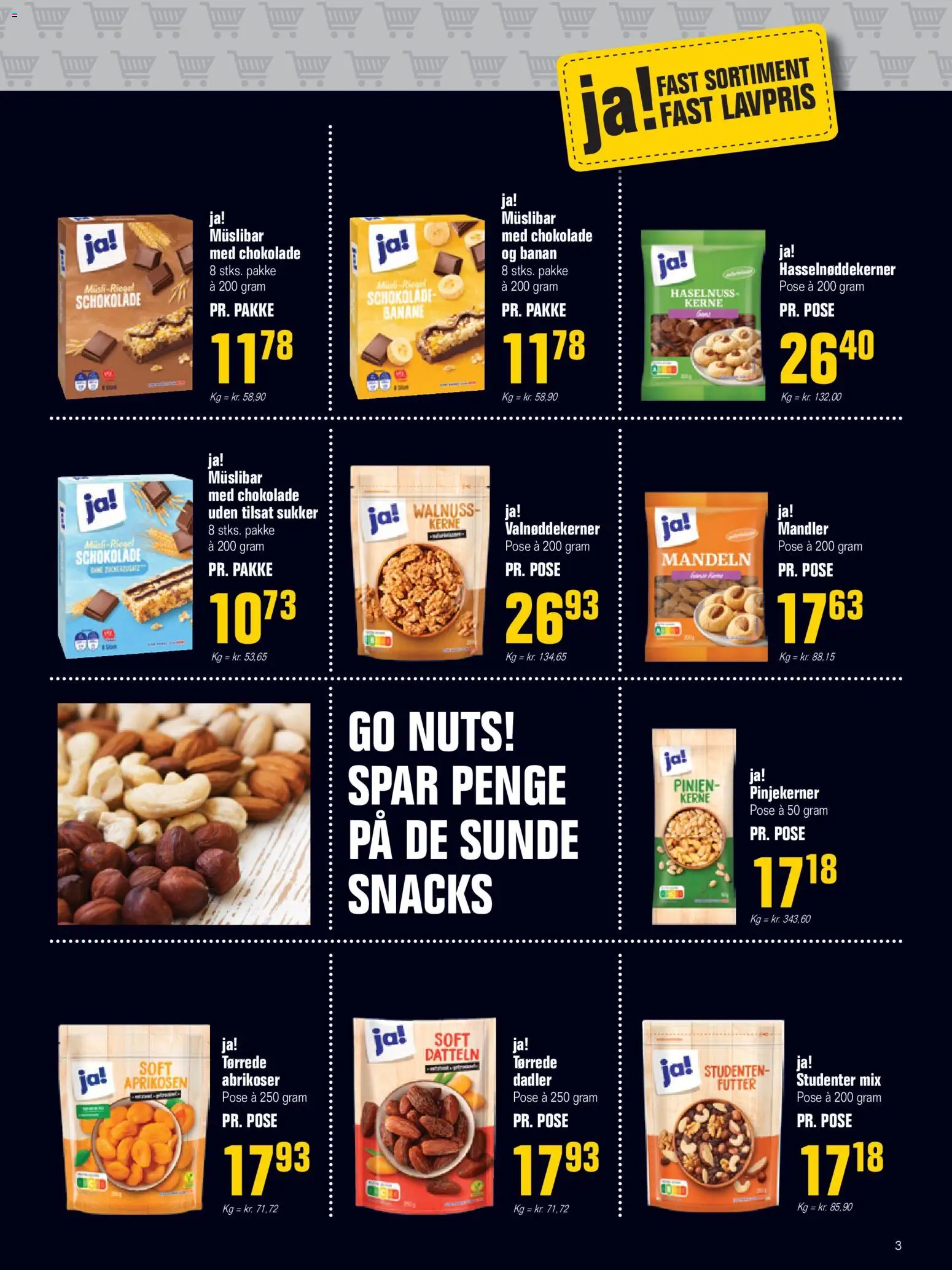 Poetzsch Padborg tilbudsavis – gyldig fra 30.10.2025 | Side: 3 | Produkter: Chokolade, Mandler, Dadler, Sukker