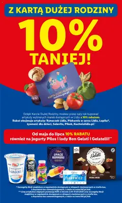 Lidl Gazetka od 24.07.2025 | Strona: 59 | Produkty: Jogurt naturalny, Piekarnia, Lody mini, Banan