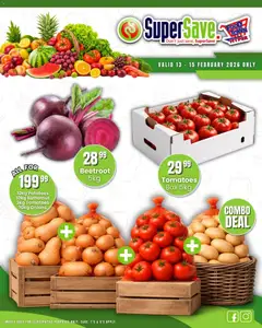 Super Save specials catalogue – valid from 13.02.2026