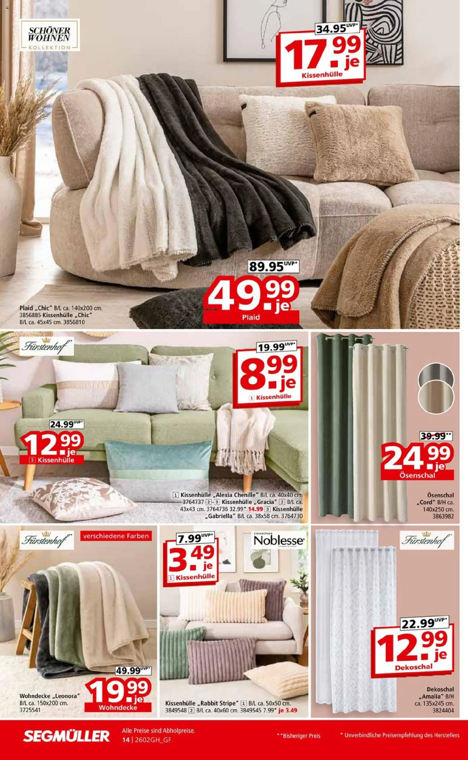 Segmüller Highlight Angebote – gültig ab 31.01.2026 | Seite: 26