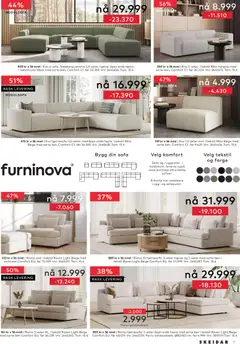 Forhåndsvisning av Skeidar kundeavis gyldig fra 23.03.2026 | Side: 9 | Produkter: Sofa, Sjeselong