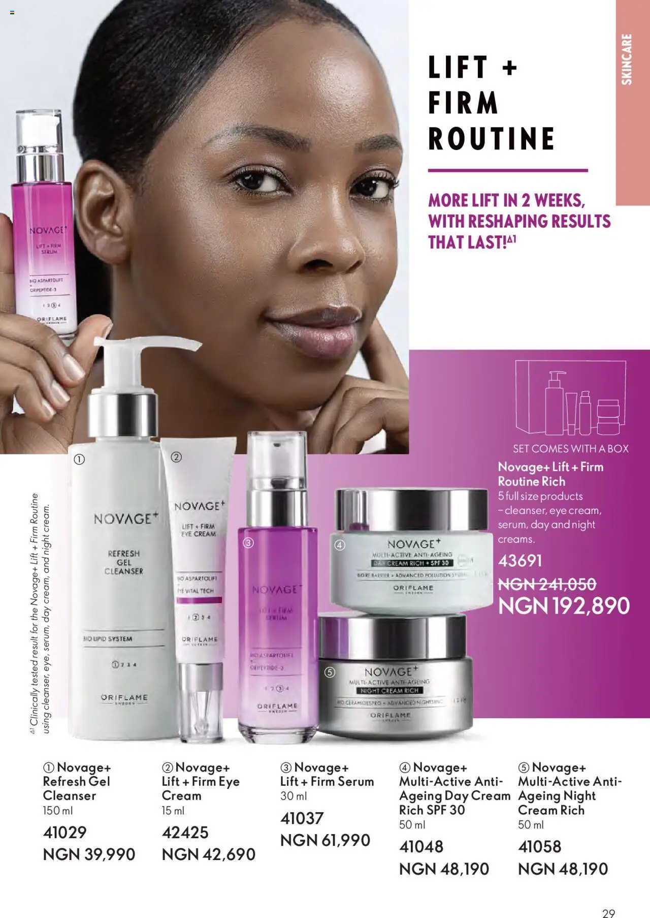 Oriflame - Catalogue  valid from 01.07.2025 | Page: 29 | Products: Box, Cream