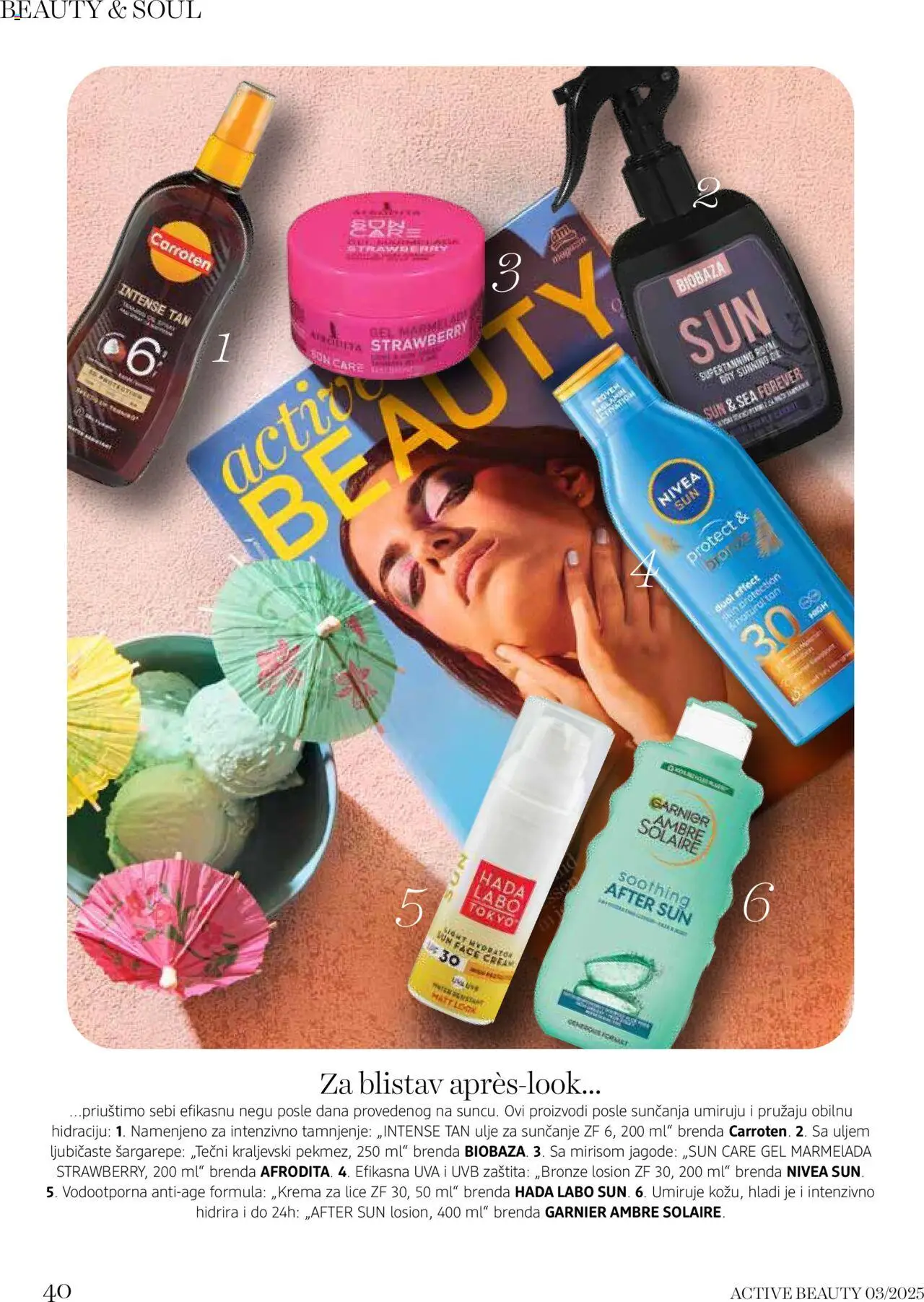 DM Drogerie katalog - važi od 05.08.2025 | Strana: 40 | Proizvode: Garnier, Nivea, Krema, Ulje