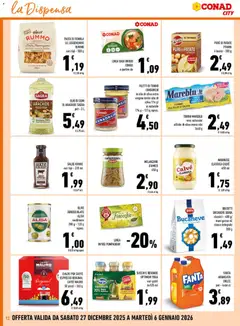 Anteprima del volantino Conad City Campania catalogo valido a partire dal 27.12.2025 | Pagina: 12 | Prodotti: Biscotti, Olio, Pera, Olio di Oliva