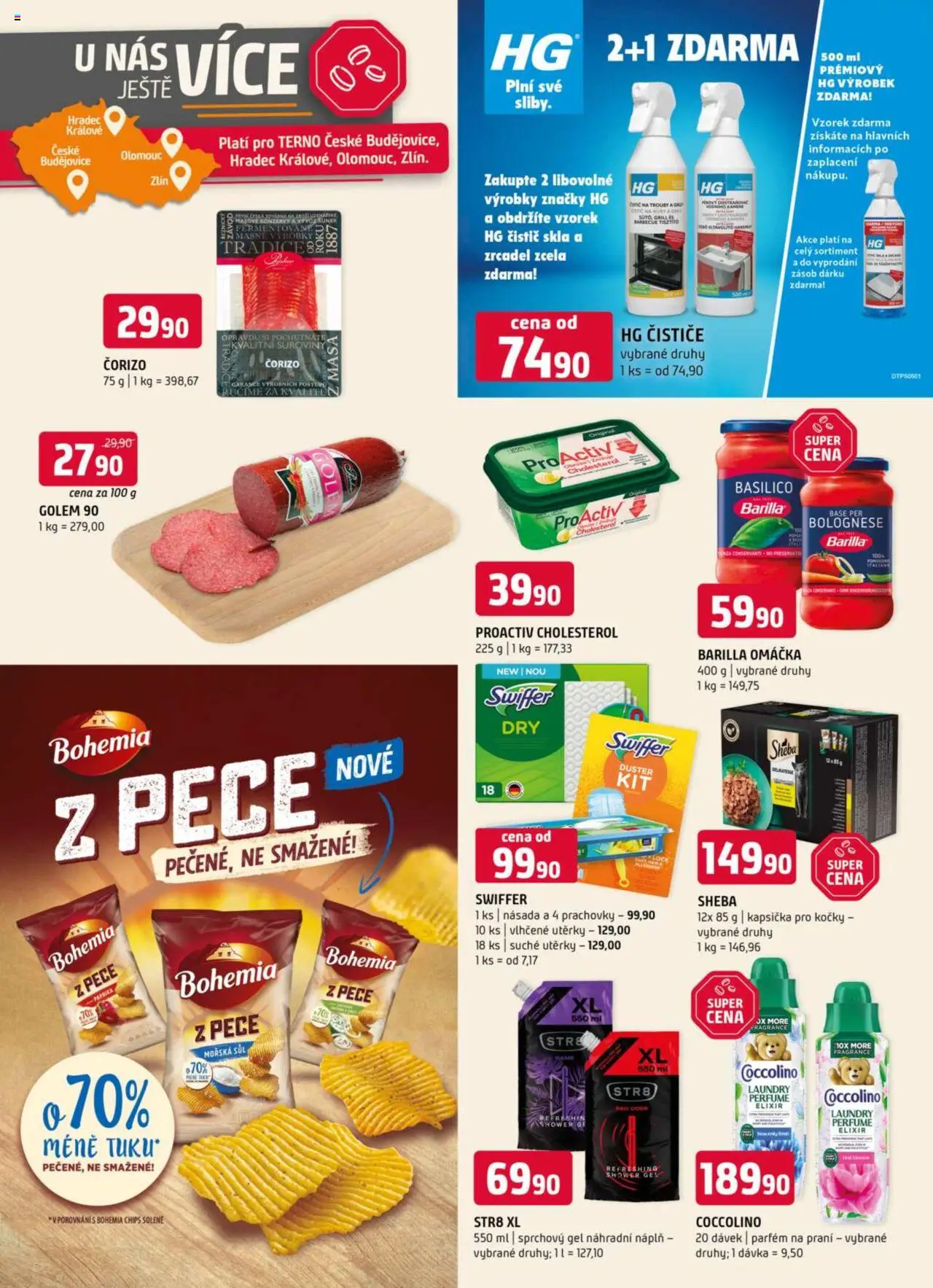 Terno leták od 11.06.2025 | Strana: 19 | Produkty: Sprchový gel, Swiffer, Bohemia chips, Parfém