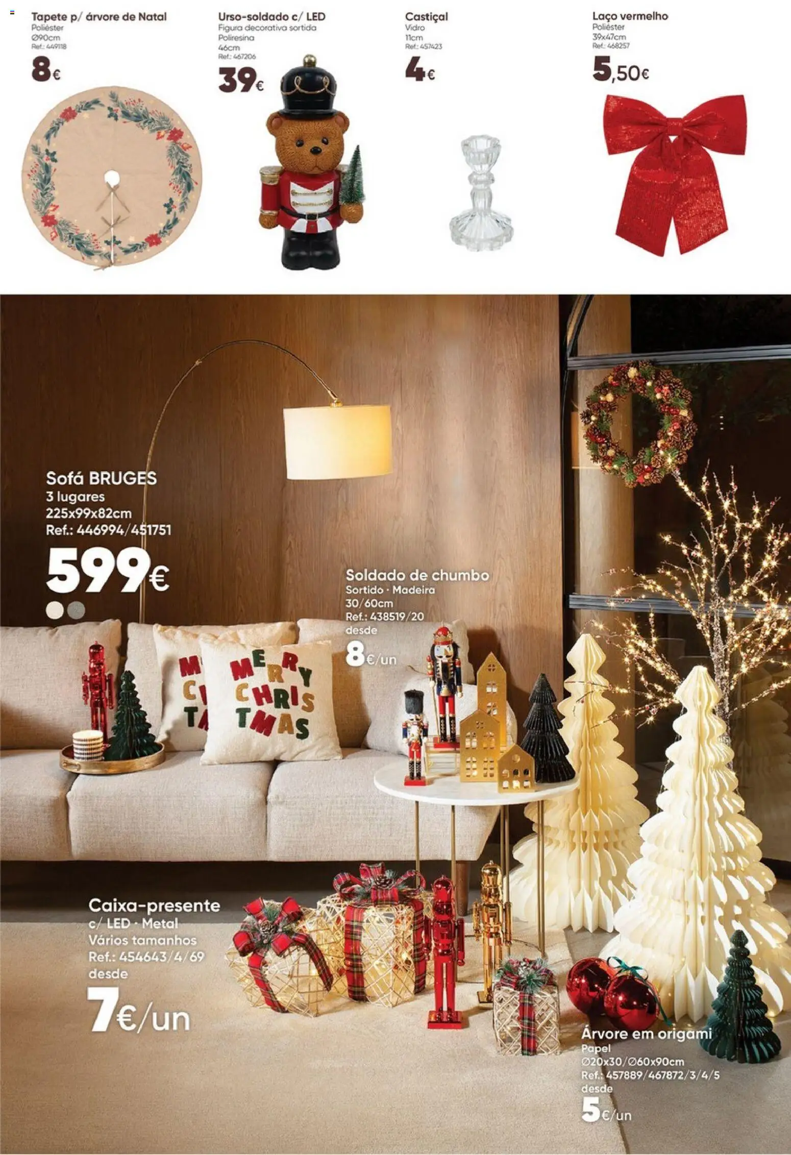 Hôma Catálogo │ válido de 24.10.2025 | Página: 10 | Produtos: Árvore de natal, Sofá, Tapete