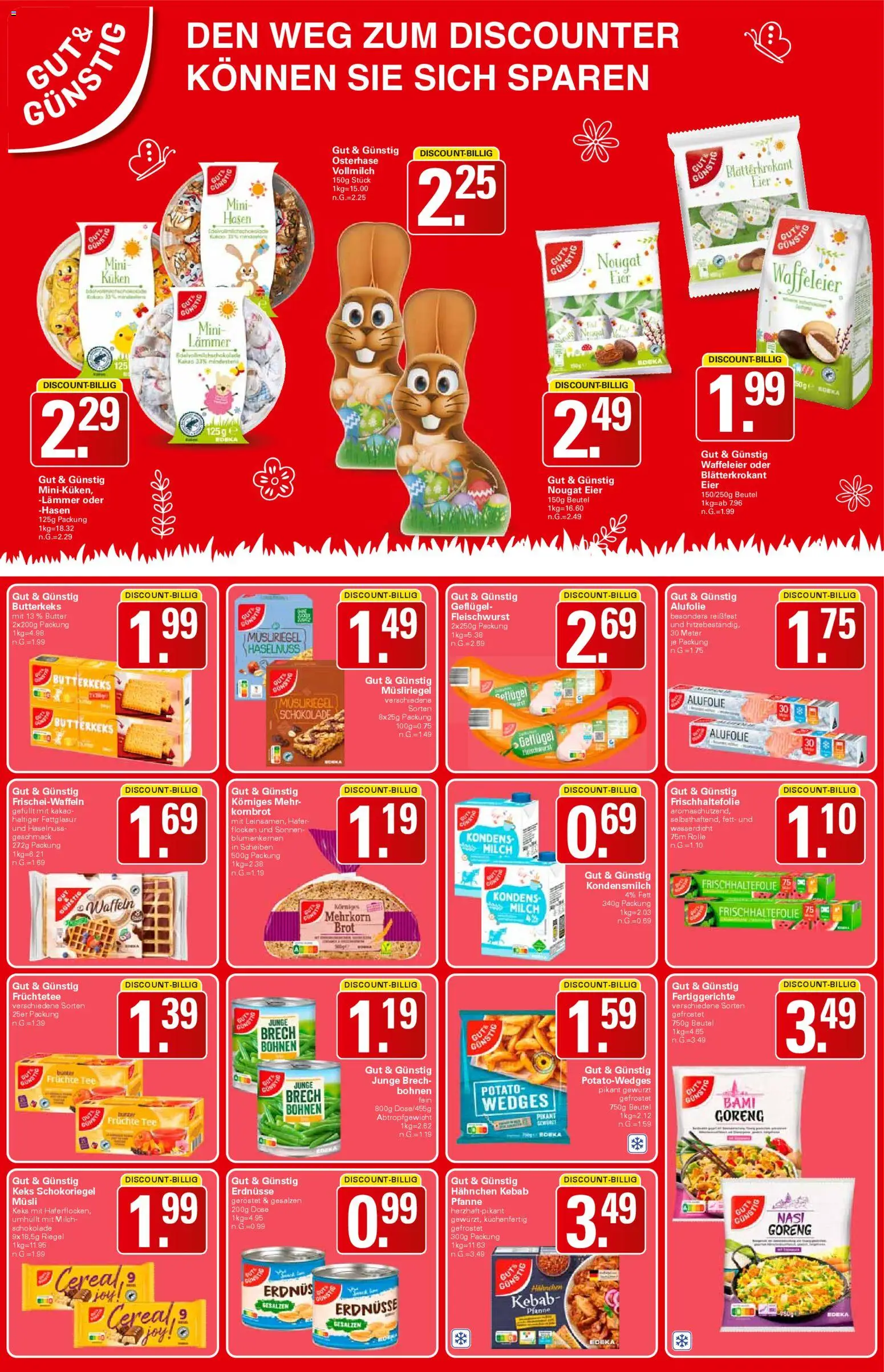 WEZ Prospekt – gültig ab 23.03.2026 | Seite: 11 | Produkte: Hahnchen, Milch, Brot, Tee