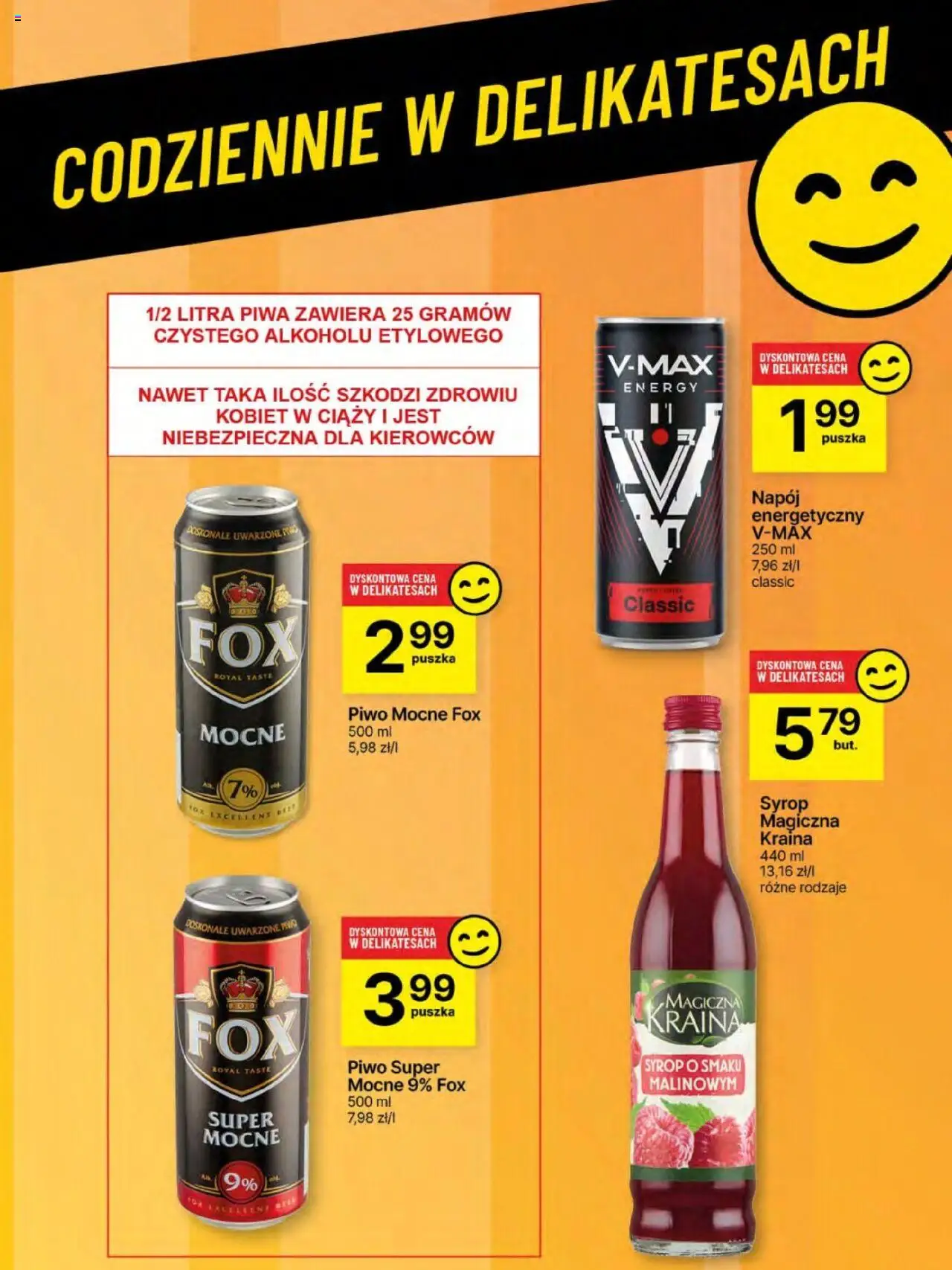 Delikatesy Centrum Gazetka od 29.05.2025 | Strona: 62 | Produkty: Syrop, Piwo