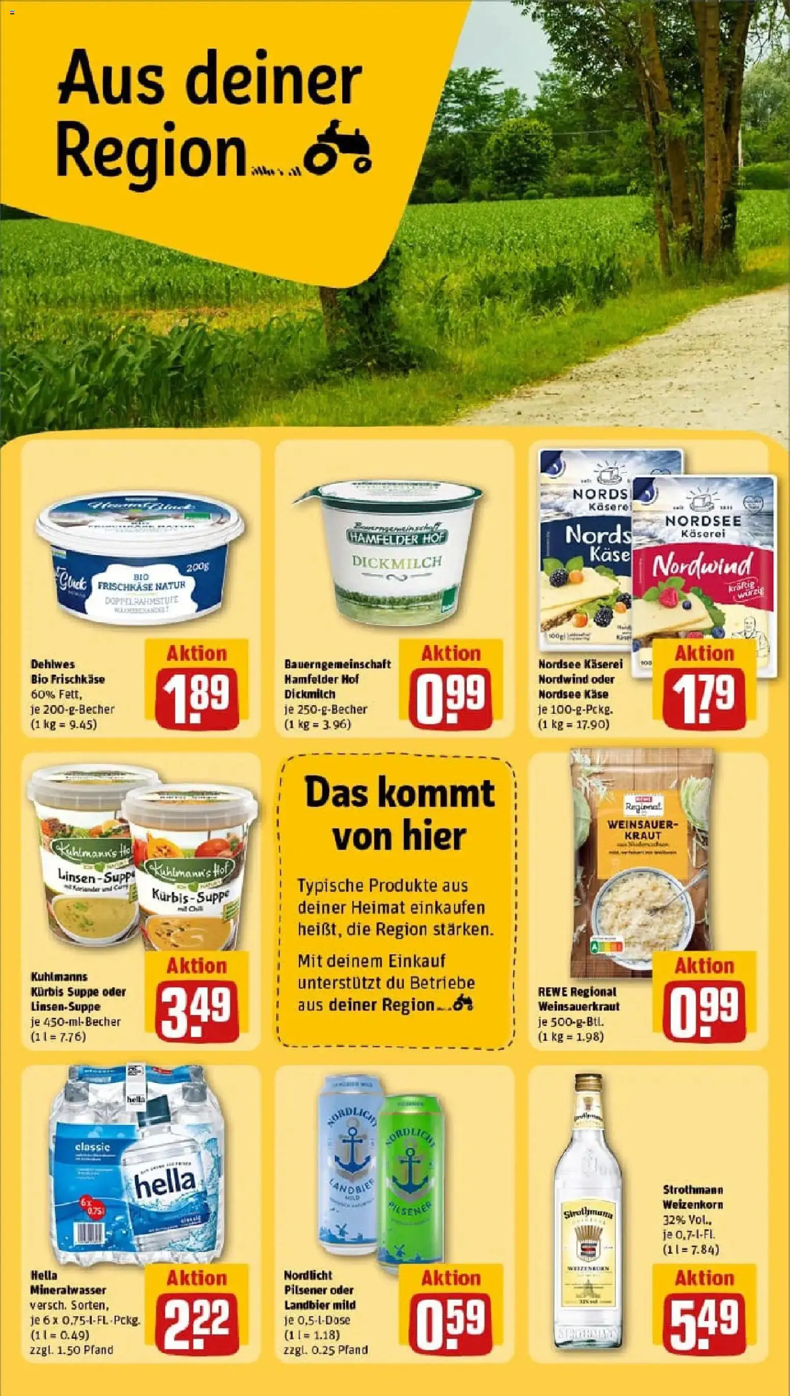 Rewe prospekt Langenhagen	 – gültig ab 26.01.2026 | Seite: 24 | Produkte: Käse, Hella, Kraut, Frischkase