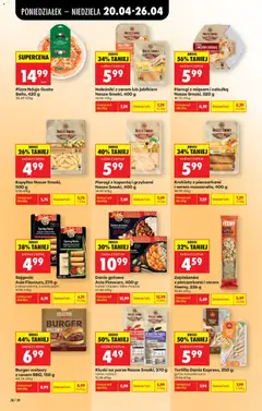 Pogląd oferty "Burger wołowy z sosem BBQ, 158 g, Burger wołowy z sosem BBQ, 158 g" - ważna od 20.04.2026 | Strona: 68