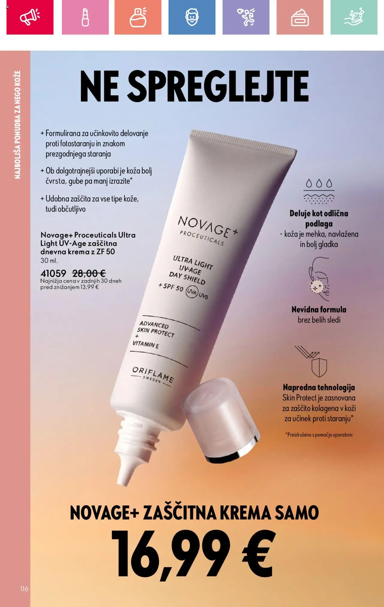 Oriflame katalog 11 │ velja od 03.08.2025 | Stran: 116 | Izdelki: Krema