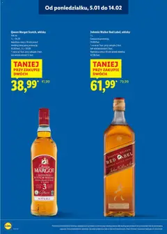 Pogląd oferty "Queen Margot Scotch, whisky, 700 ml blended Scotch whisky, distilled, blended & bottled in Scotland, 3 years aged" - ważna od 05.01.2026 | Strona: 5