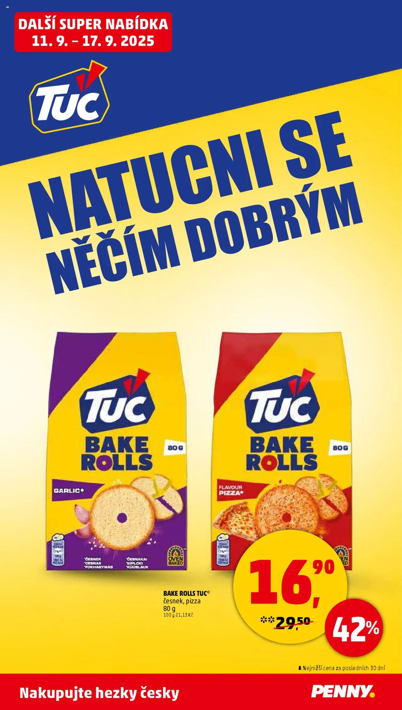 Penny Market leták - Čtvrtečník od 11.09.2025 | Strana: 43 | Produkty: Pizza