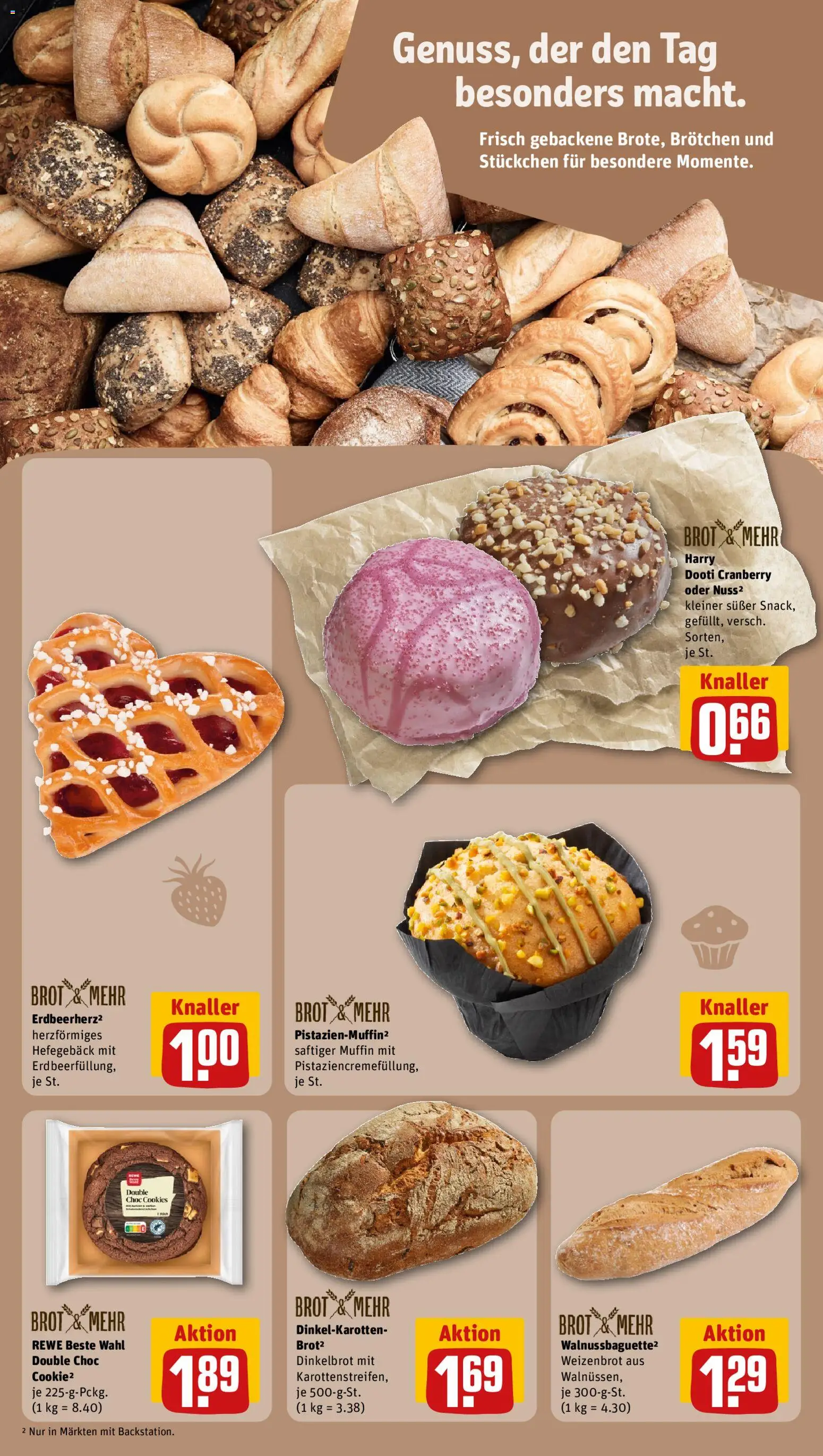 Rewe Prospekt 	 – gültig ab 02.03.2026 | Seite: 21 | Produkte: Baguette, Brot