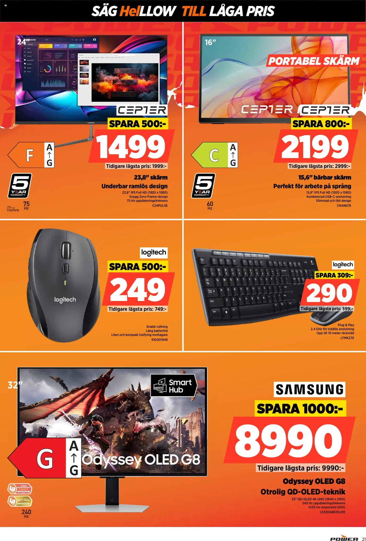 Power reklamblad aktuell från 08.12.2025 | Sida: 21