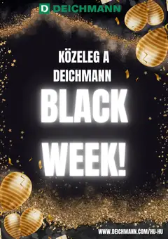 Deichmann Black Friday értesítés - amely érvényes a következő dátumtól: 19.11.2025