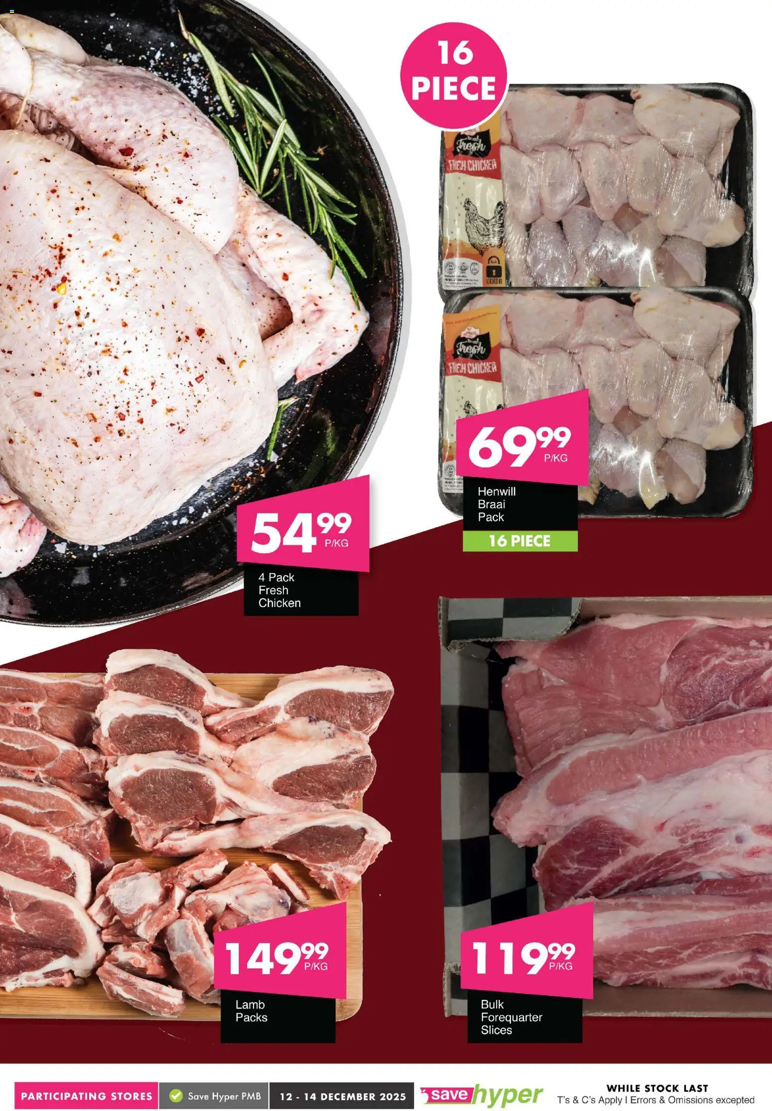 New Save catalogue – valid from 12.12.2025 | Page: 10 | Products: Chicken, Stock