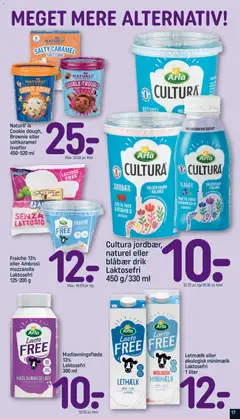 Naturli' is Cookie dough, Brownie eller saltkaramel isvafler, Cookie dough, Brownie eller saltkaramel isvafler 450-520 ml gyldig fra 02.01.2026 | Side: 17