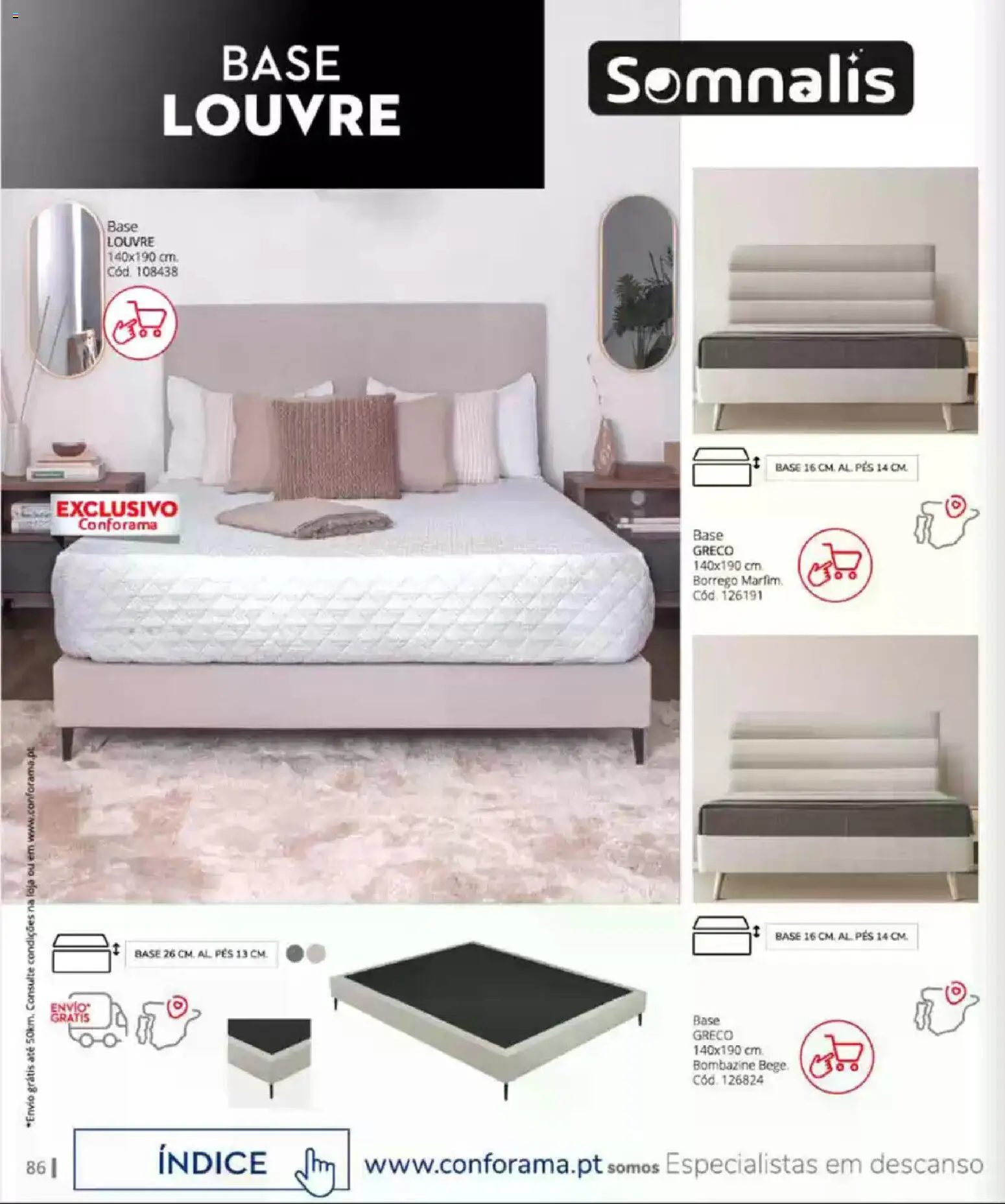 Conforama Camitis │ válido de 05.02.2026 | Página: 86 | Produtos: Base