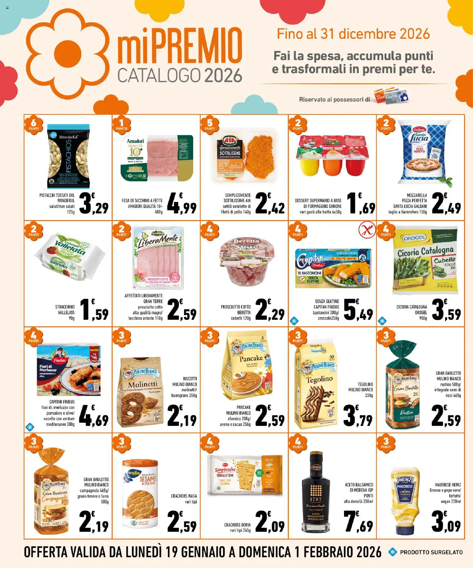 Volantino Conad del 21.01.2026 | Pagina: 6 | Prodotti: Yogurt, Merluzzo, Pepe, Noci