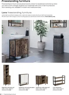 Preview of B&Q - Bathroom collections valid from 25.04.2025 | Page: 50 | Products: Door, Cabinet, Wall cabinet