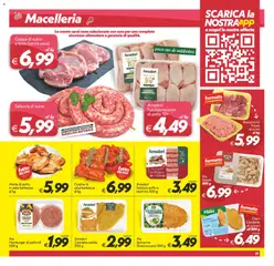 Anteprima del volantino Volantino SuperConveniente	 valido a partire dal 04.11.2025 | Pagina: 11 | Prodotti: Pollo, Tacchino, Salsiccia, Spinaci