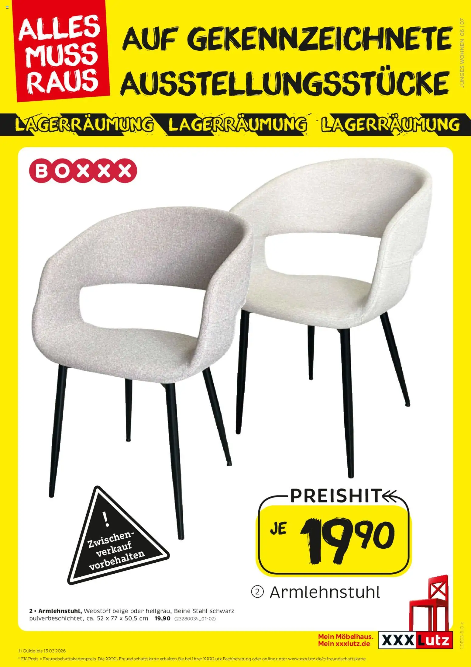 XXXL Lutz Größte Lagerräumung – gültig ab 01.03.2026 | Seite: 7