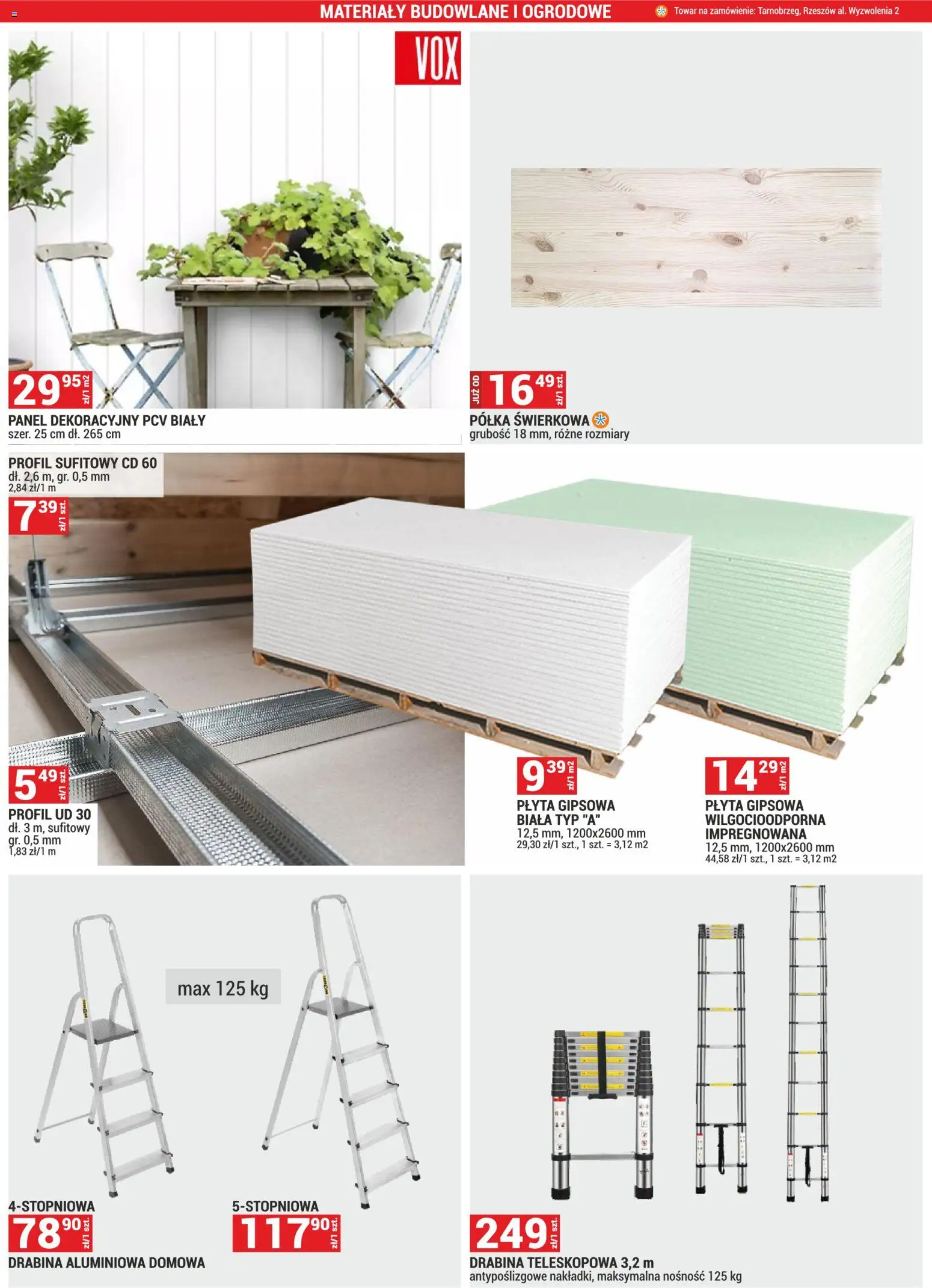 Merkury Market Gazetka od 01.12.2025 | Strona: 34 | Produkty: Drabina, Półka