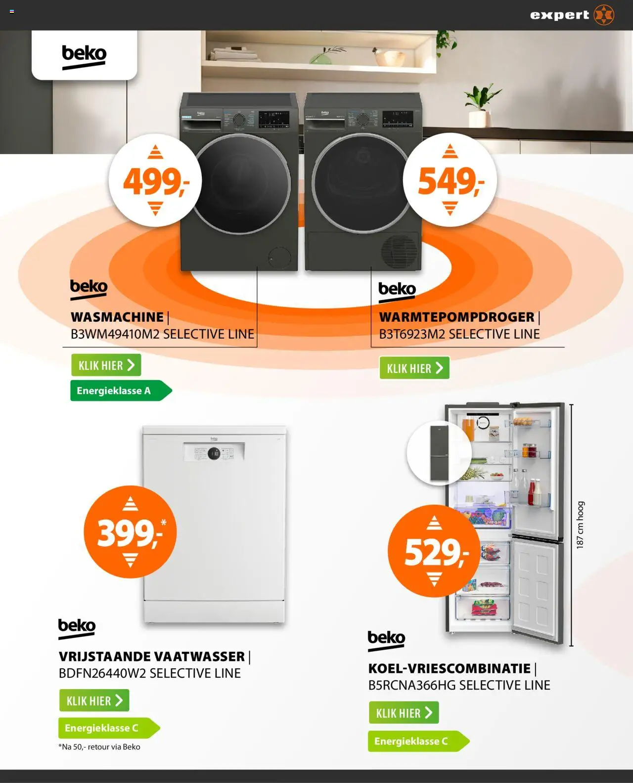 {H1} | Pagina: 18 | Producten: Wasmachine, Vaatwasser