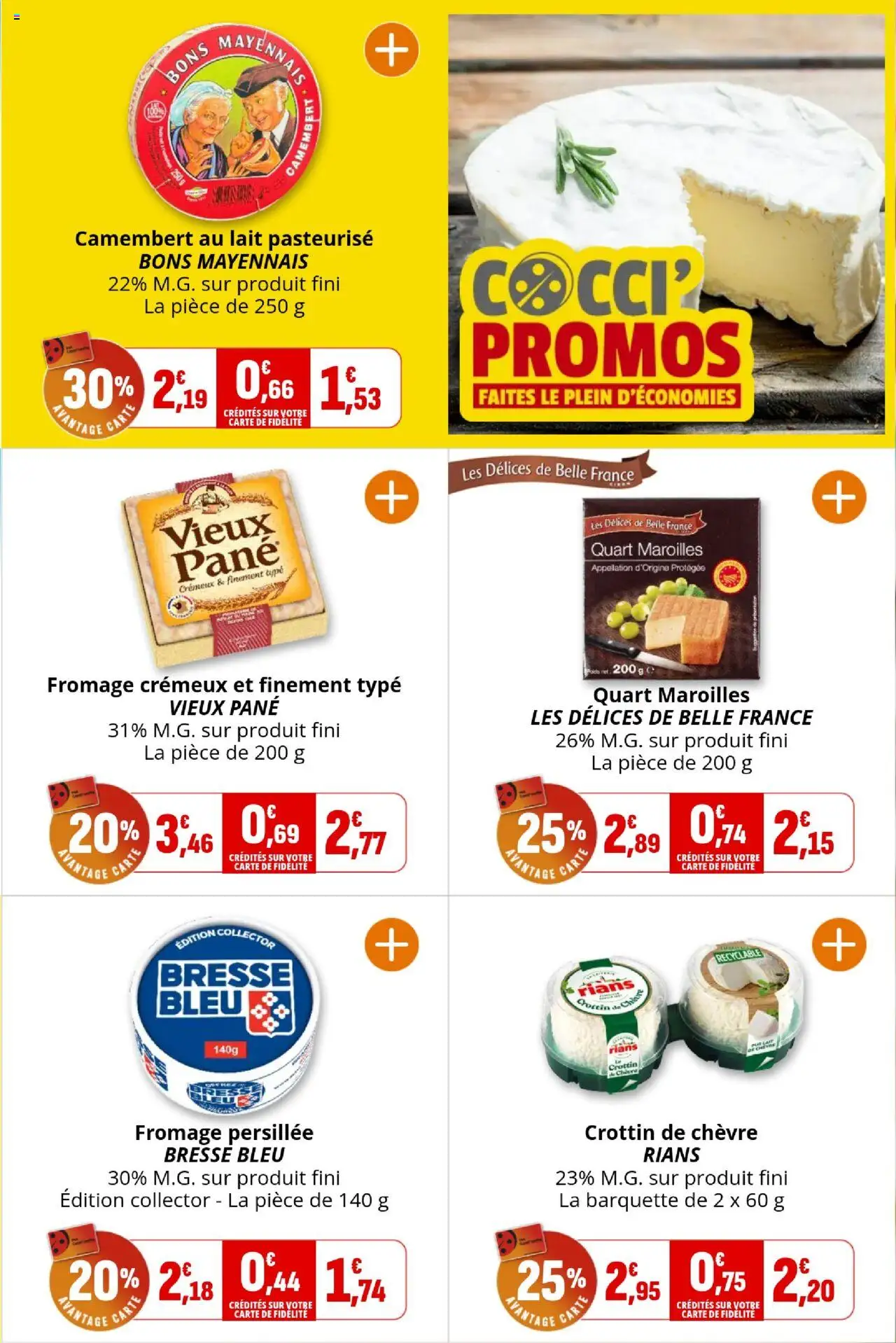  | Page: 14 | Produits: Lait, Fromage, Camembert