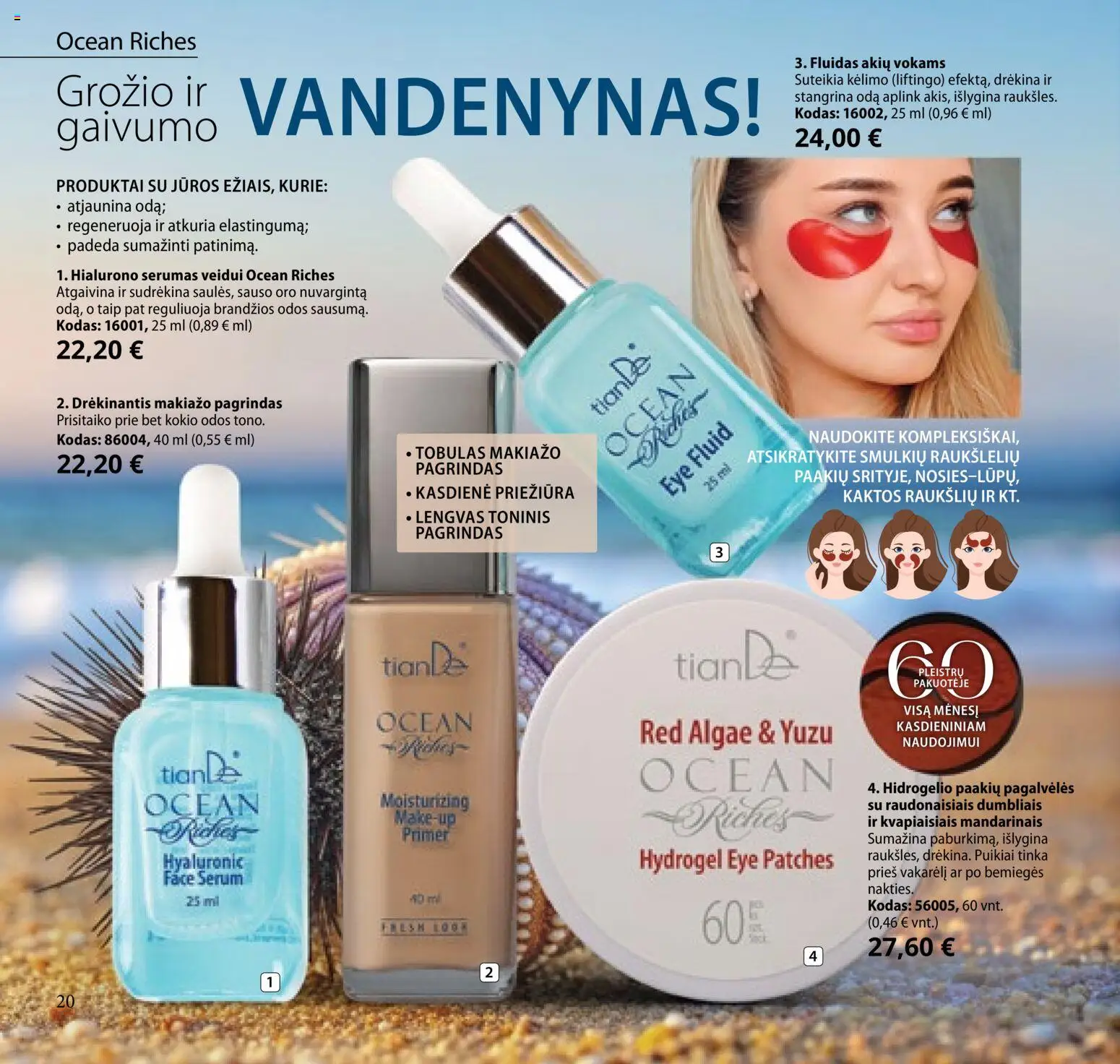 TianDe akcijos nuo 10.02.2026 | Puslapis: 20 | Prekių: Makiažo pagrindas