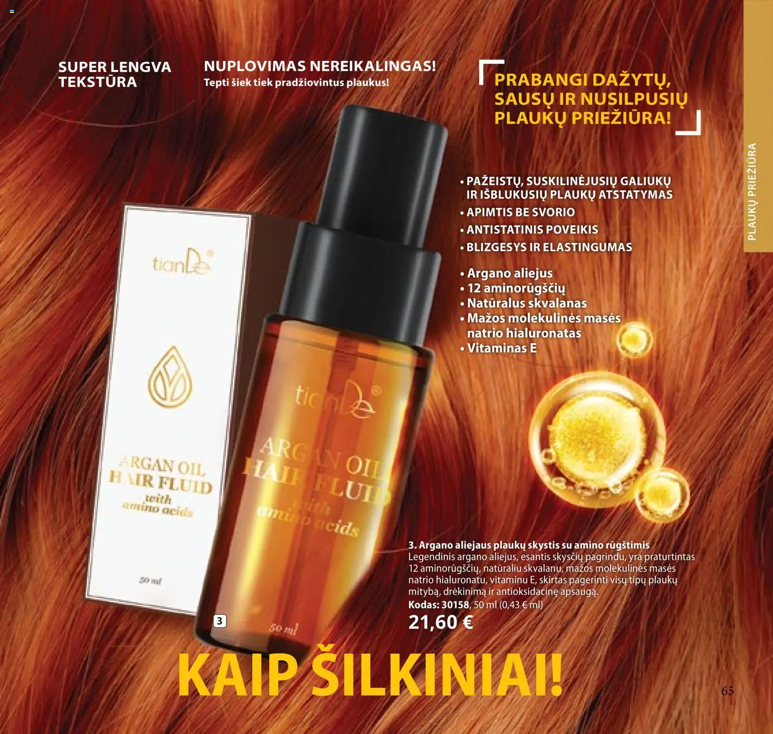 TianDe akcijos nuo 10.02.2026 | Puslapis: 65 | Prekių: Aliejus