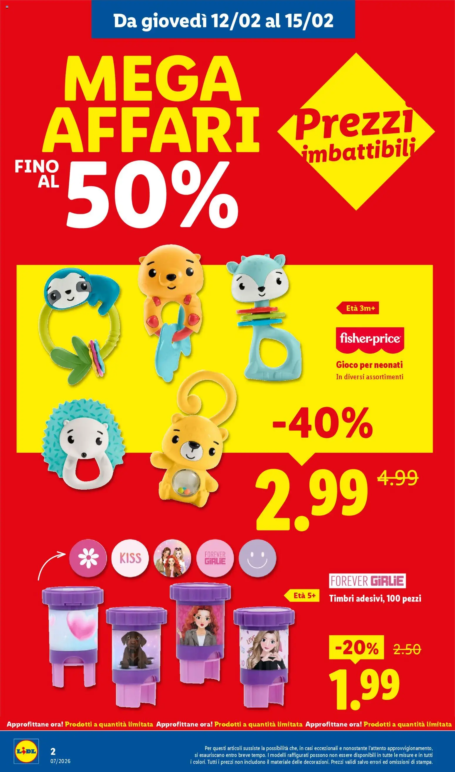Volantino Lidl del 12.02.2026 | Pagina: 2 | Prodotti: Gioco