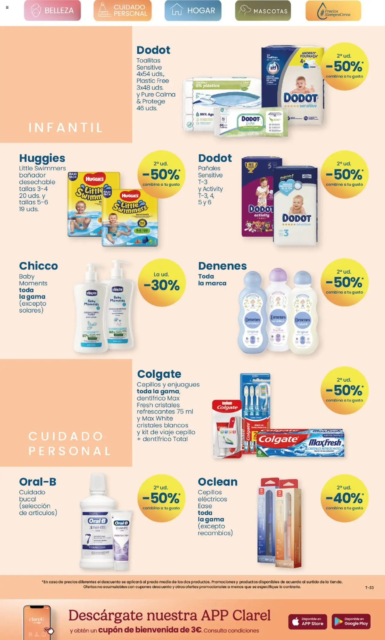 Clarel folleto │ válido desde el 06.08.2025 | Página: 7 | Productos: Cepillo, Crema, Body