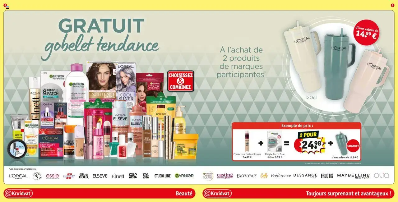 {H1} | Pagina: 5 | Producten: Vitamine C, Concealer, Crème