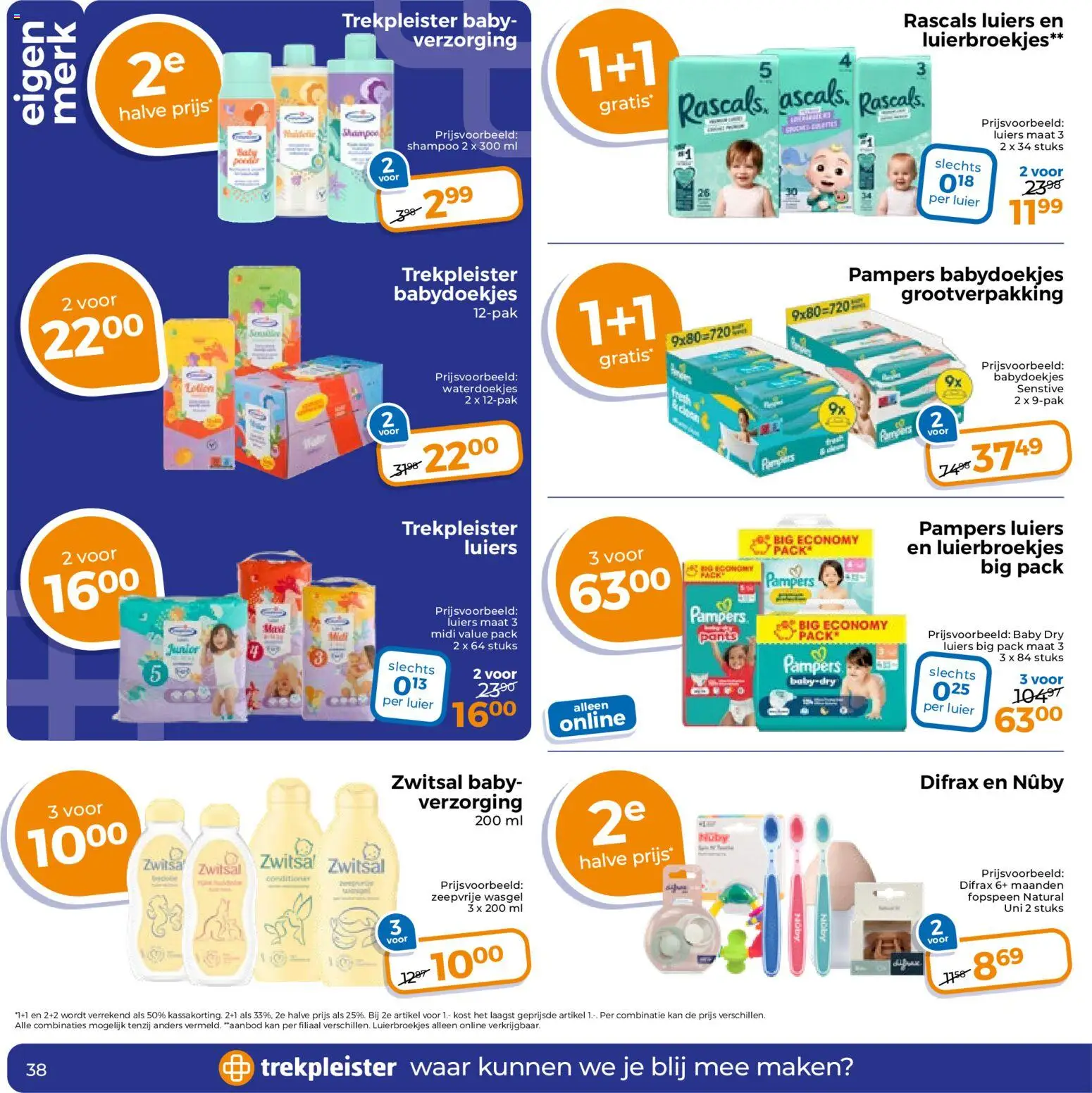 {H1} | Pagina: 38 | Producten: Kan, Pampers, Shampoo, Conditioner