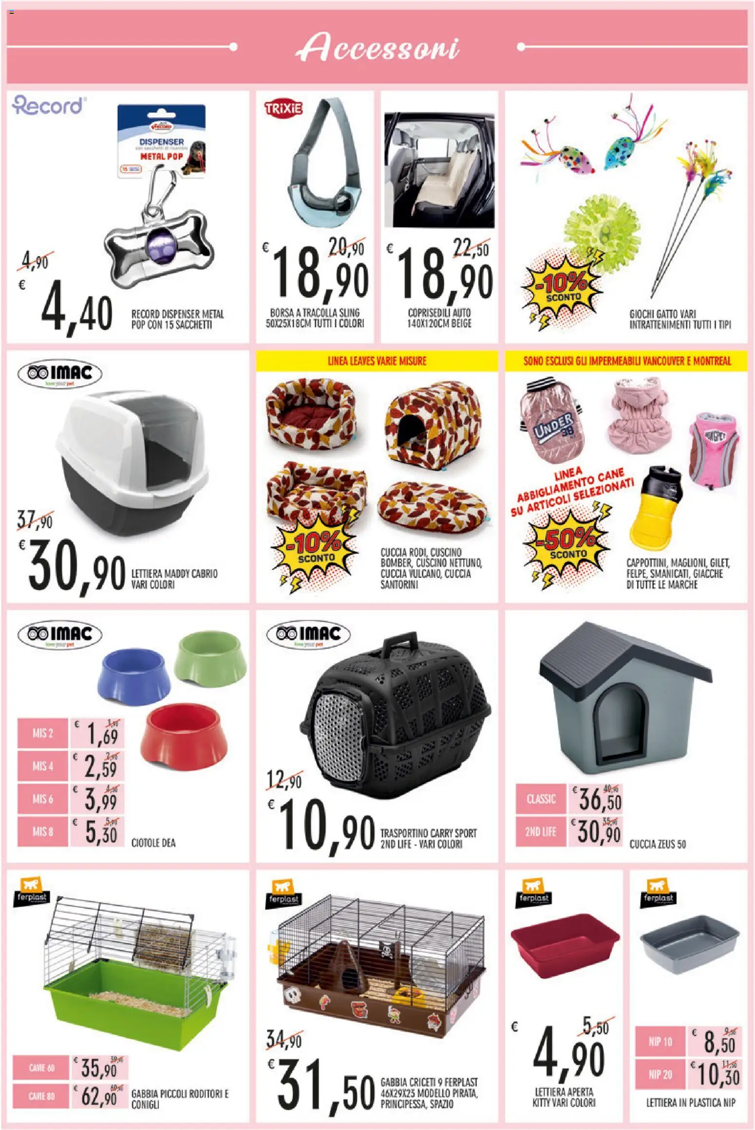 Volantino Moby Dick del 21.01.2026 | Pagina: 9 | Prodotti: Borsa, Cuscino