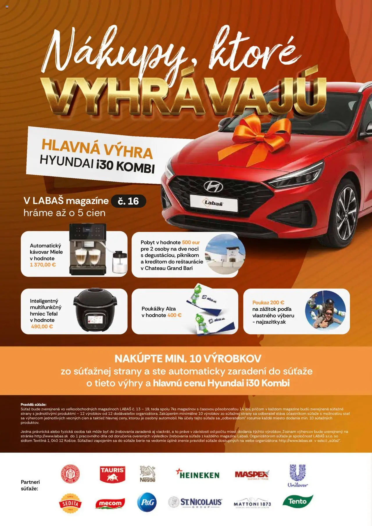 Labaš magazín │ platný od 25.07.2025 | Strana: 2 | Produkty: Kávovar, Tefal, Mattoni