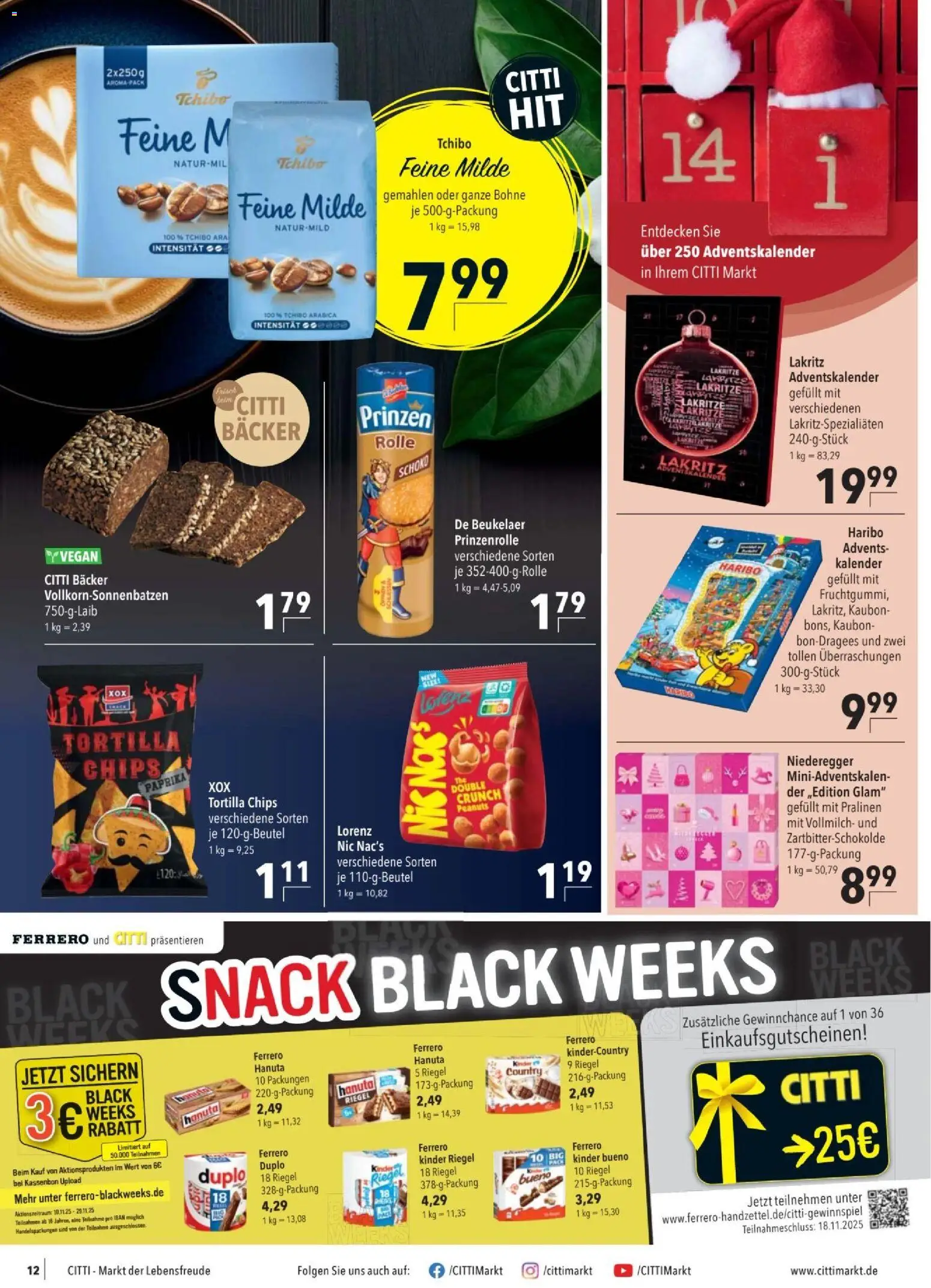 CITTI tilbudsavis – gyldig fra 12.11.2025 | Side: 16 | Produkter: Chips, Peanuts, Paprika