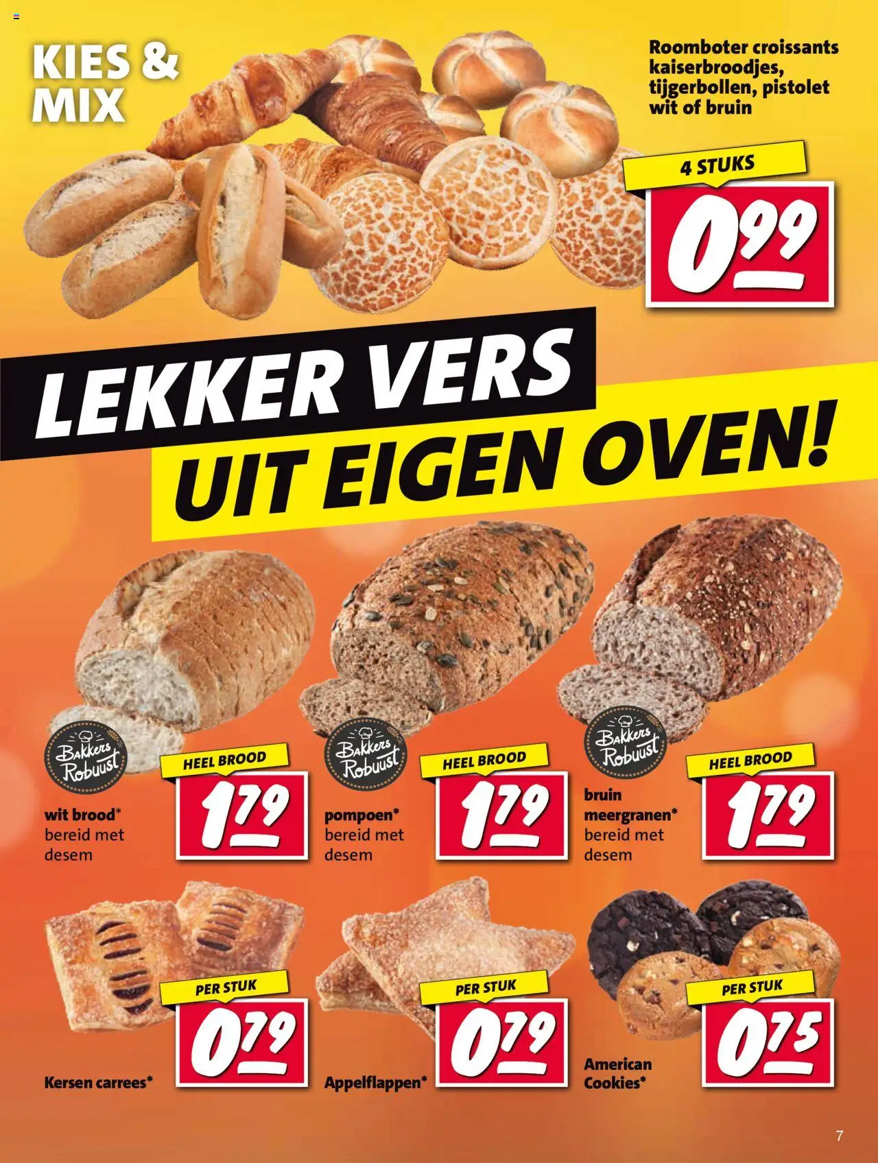  | Pagina: 7 | Producten: Kersen, Brood, Roomboter, Oven