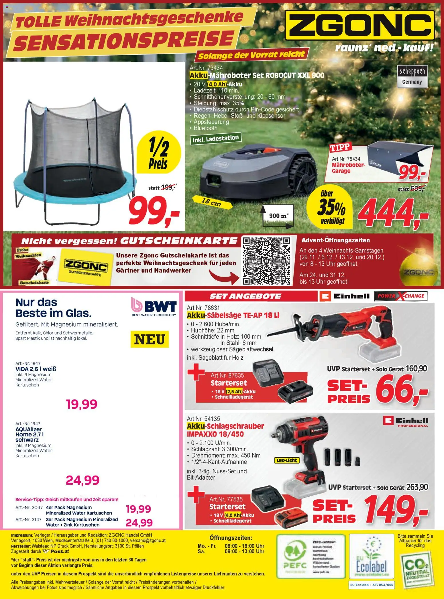 Zgonc - Flugblatt November I 2025 gültig ab 01.12.2025 | Seite: 24 | Produkte: Uhr