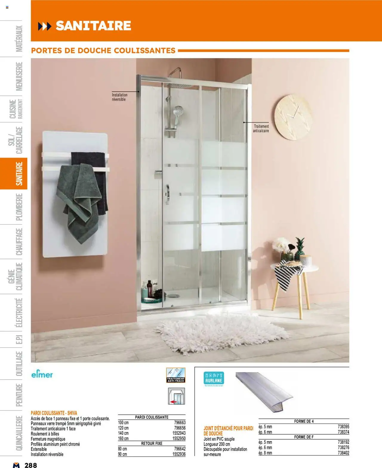  | Page: 288 | Produits: Porte, Portes, Douche